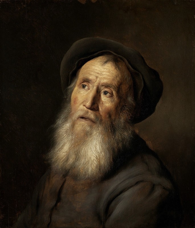 "Pictură. Portret" by Jan Lievens