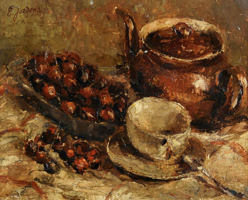 "Pictură. Natură statică" by 20 th. -