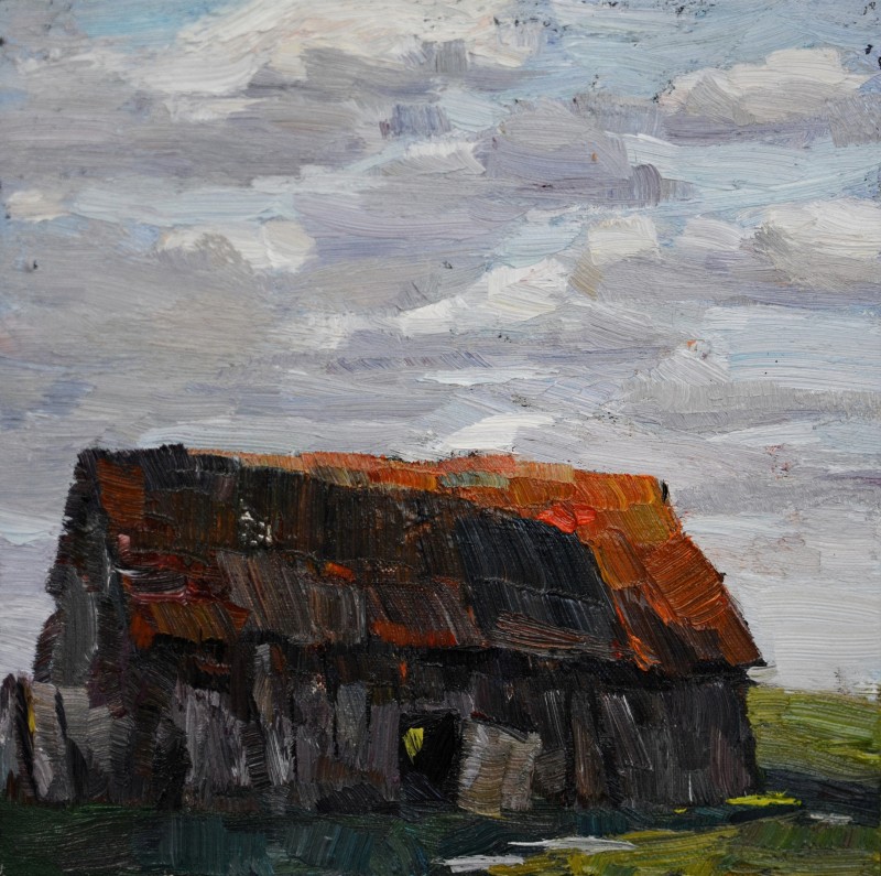 "Painting. Pleinair. Pleinair romania" by Ilie Maxemciuc, oil on canvas