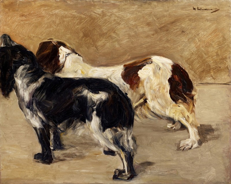 "Painting. Animals" by Max Liebermann