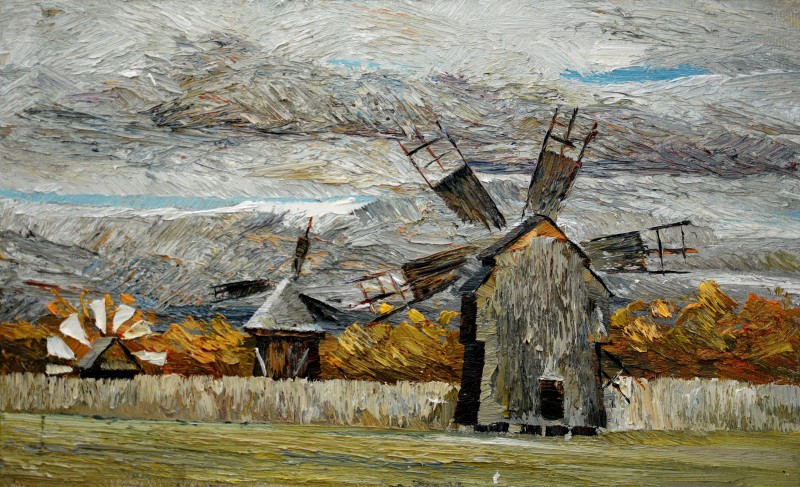 "Painting. Pleinair. Long term" by Vlada Cibuc, 420x700mm, oil on canvas