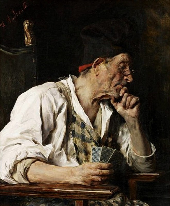 "Painting. Portrait" by Federico Andreotti