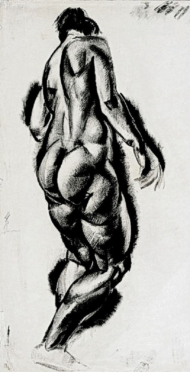 "Nude" by Aba-Novák Vilmos
