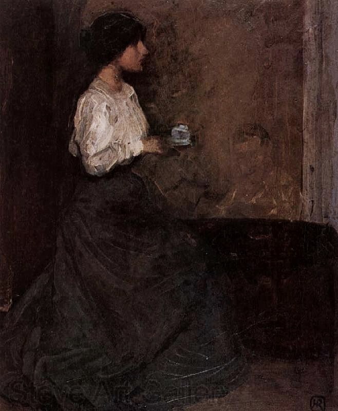 "Composition. Figure" by Hugh Ramsay