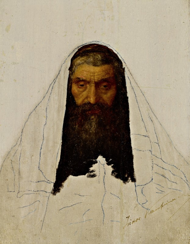"Pictură. Portret" by Isidor Kaufmann