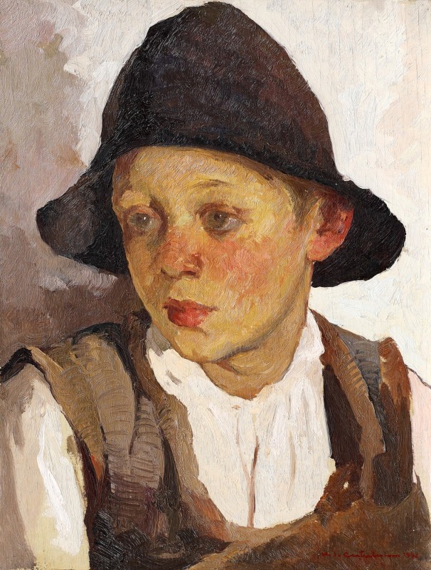 "Painting. Portrait" by Honoriu I. Cretulescu