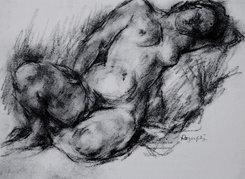 "Рисунок. Обнаженка" by Рогер Плин