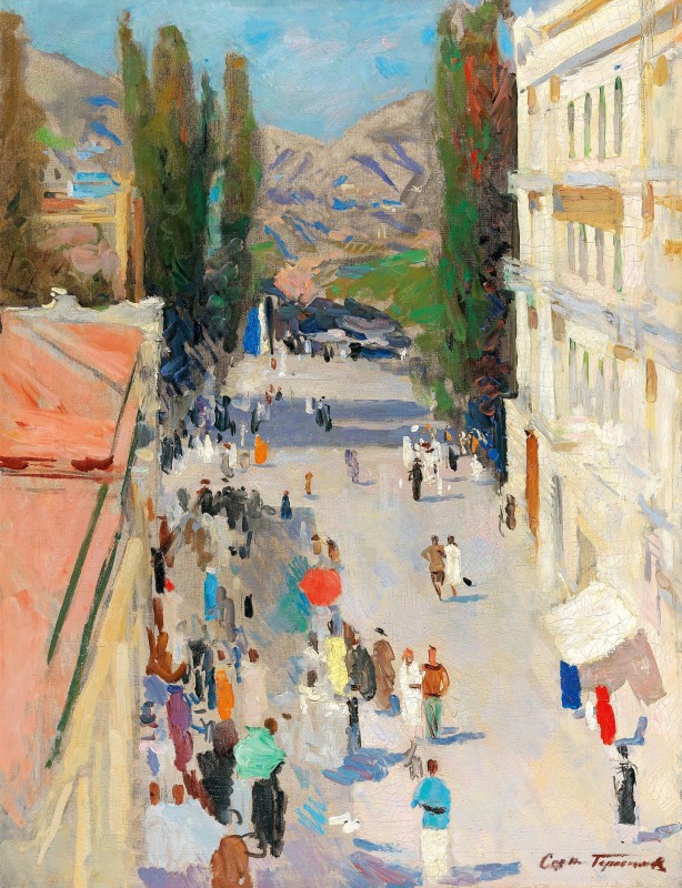 "Painting. Urban" by Sergey Vasilyevich Gerasimov