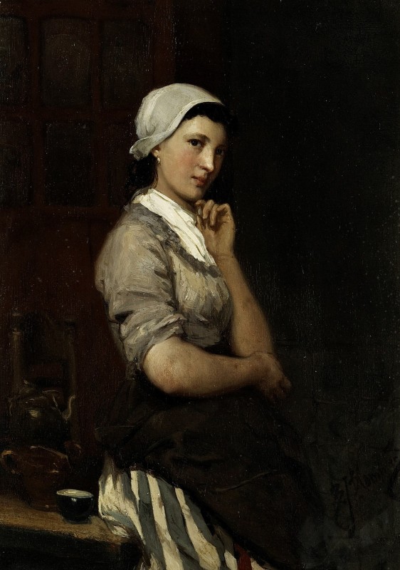 "Painting. Figure" by Bernard Johannes Blommers