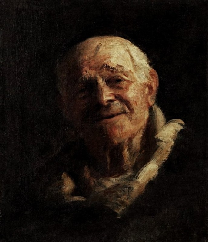 "Painting. Portrait" by Gyula Glatter
