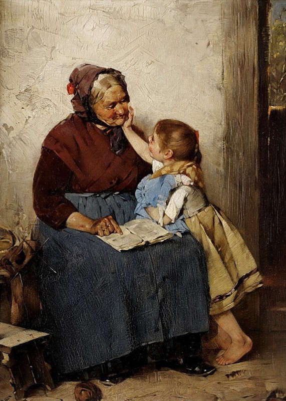"Pictură. Oameni" by Max Rentel