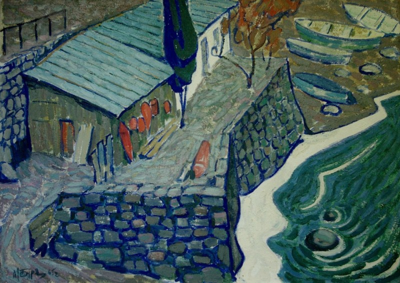 "Pictură. Peisaj" by Mihail Burea