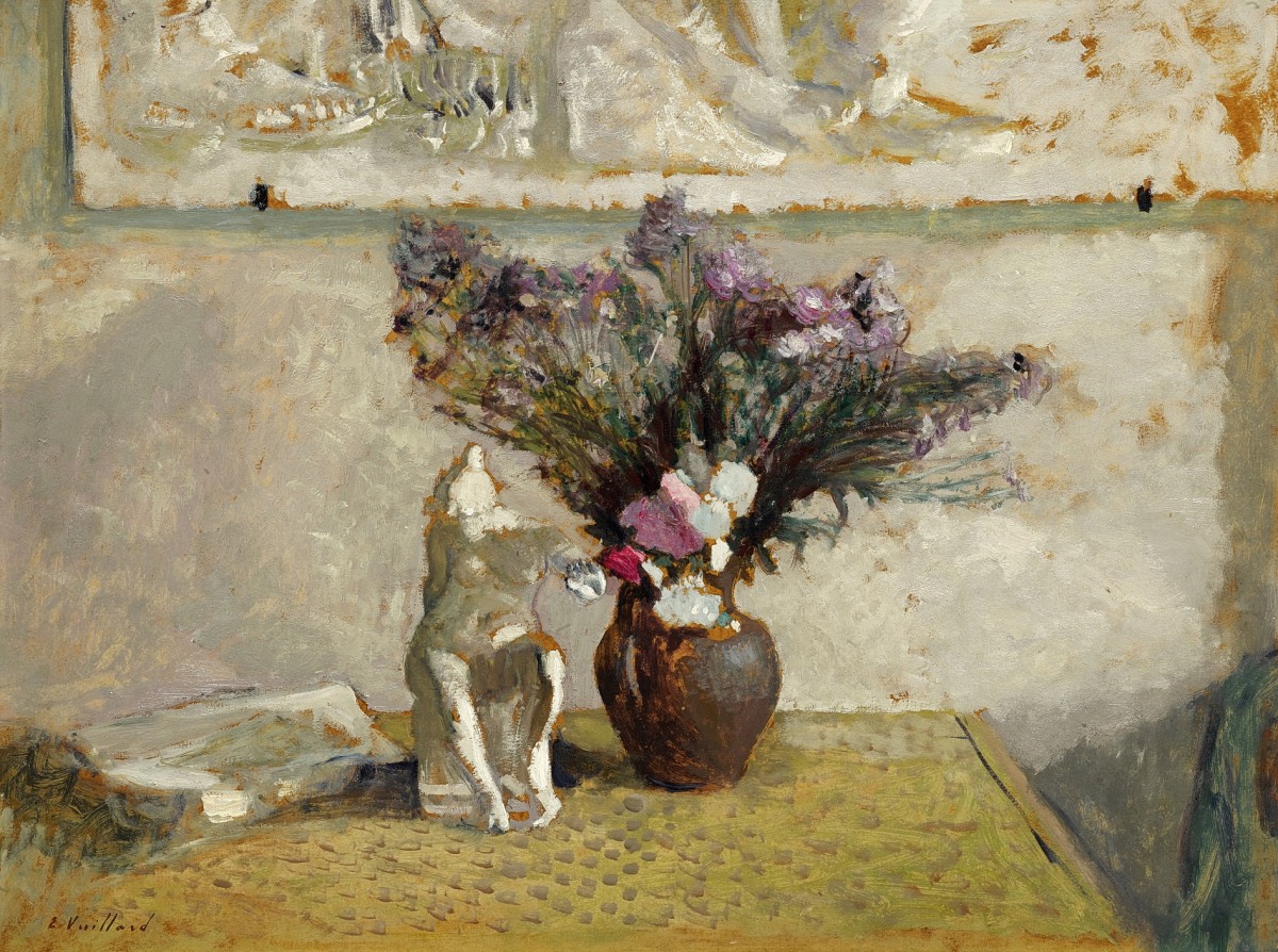 "Pictură. Natură statică" by Jean-Édouard Vuillard