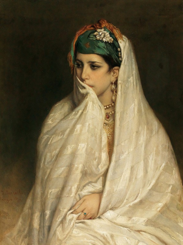 "Painting. Figure" by Jean-François Portaels