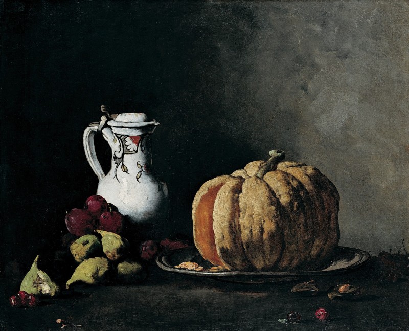 "Pictură. Natură statică" by Théodule Ribot