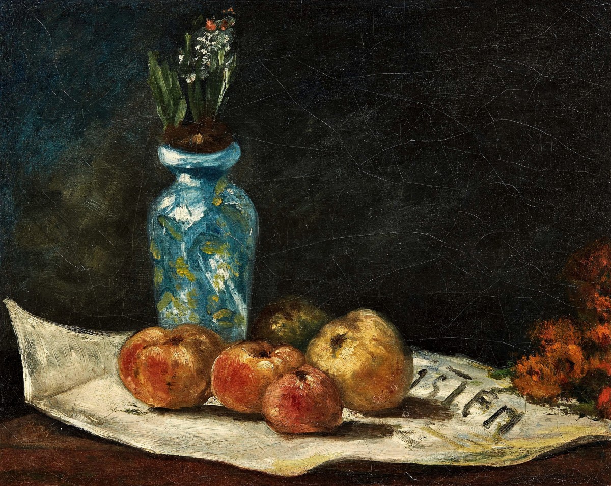"Painting. Still life" by Paul Gauguin