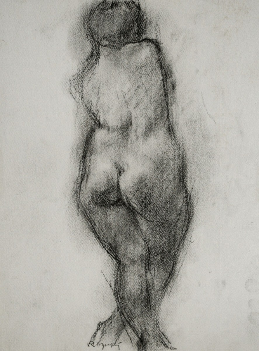 "Drawing. Nude" by Roger Plin
