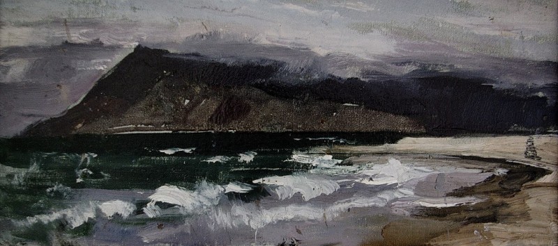 "Pictură. Peisaj" by Iurie Șibaev