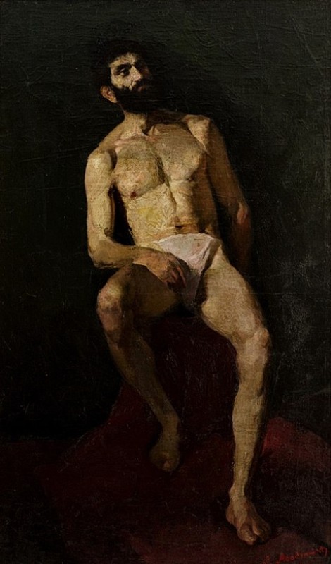 "Pictură. Nud" by Stepan Aghajanian