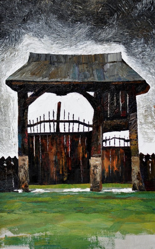 "Painting. Pleinair. Pleinair romania" by Cristina Demian, oil on canvas