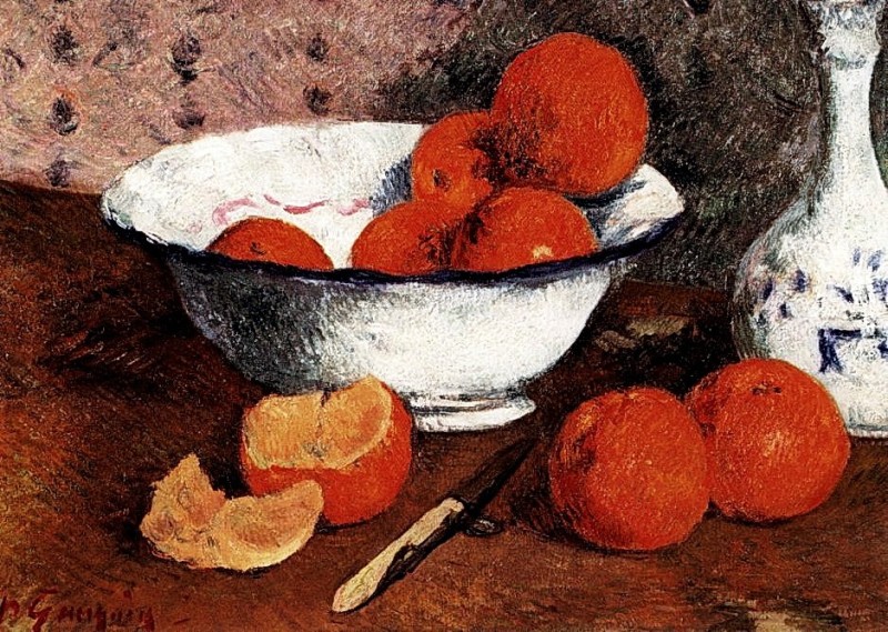 "Painting. Still life" by Paul Gauguin