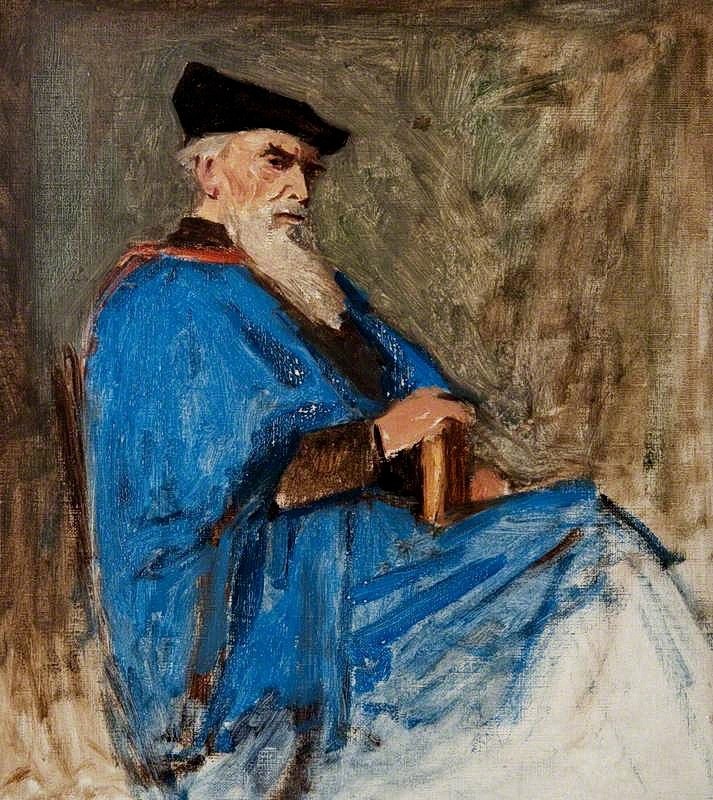 "Pictură. Figură / semifigură" by George Reid