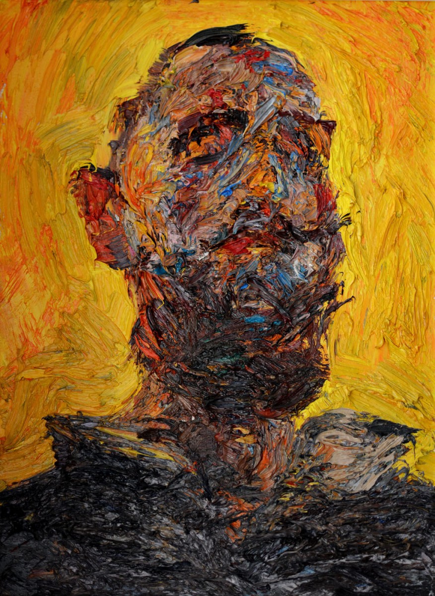 "Portret" by Иоан Постиcэ, 2015, 400x300mm, масло / холст