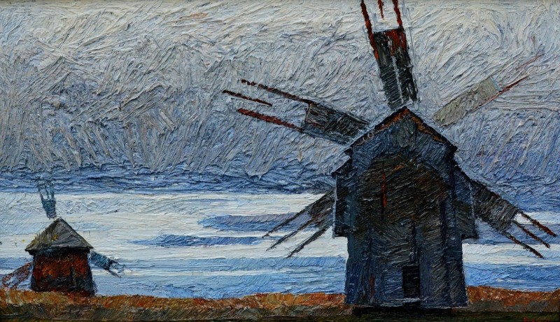 "Painting. Pleinair. Pleinair romania" by Alexandra Clapatiuc, oil on canvas