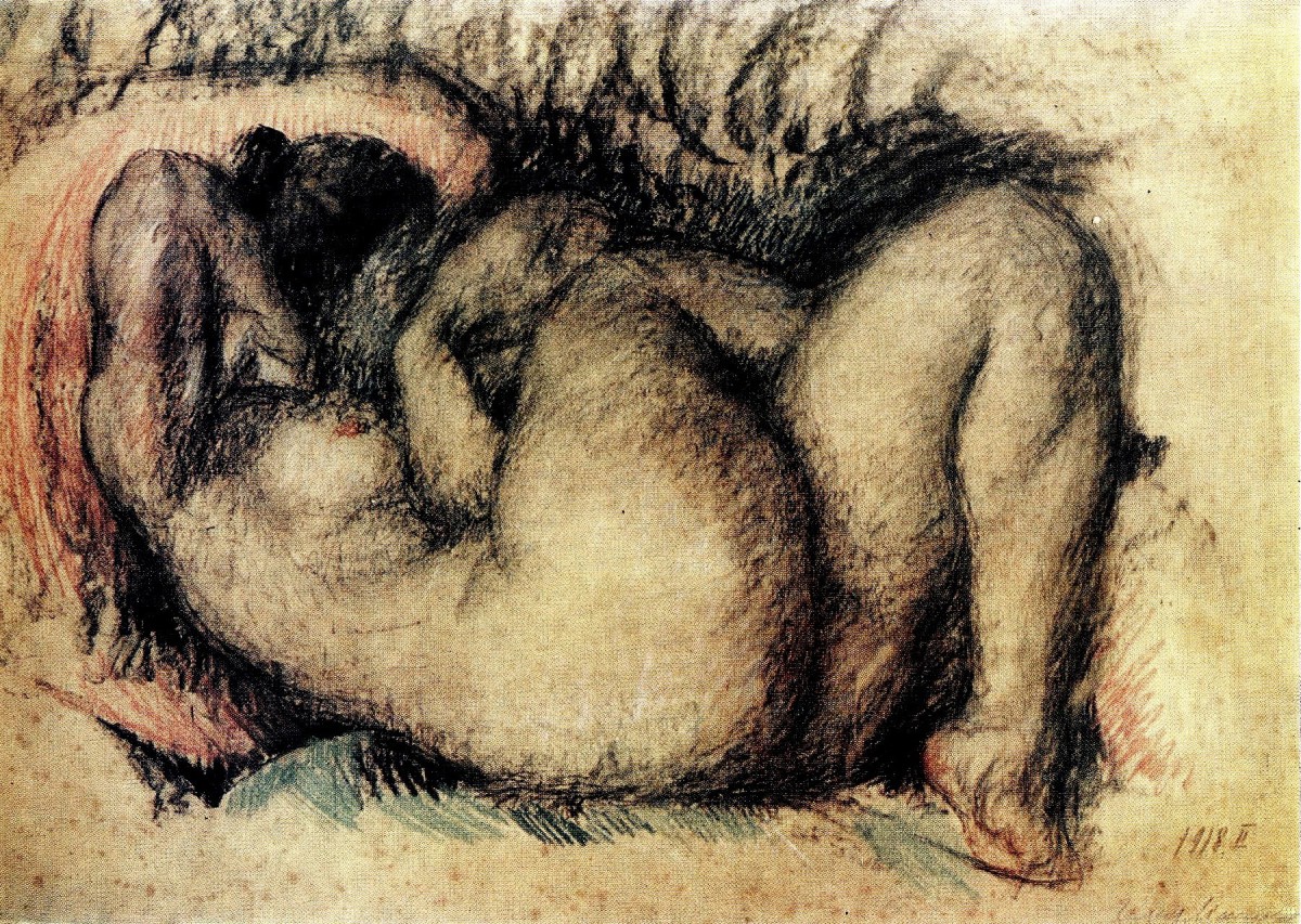 "Pictură. Nud" by Ilya Mashkov