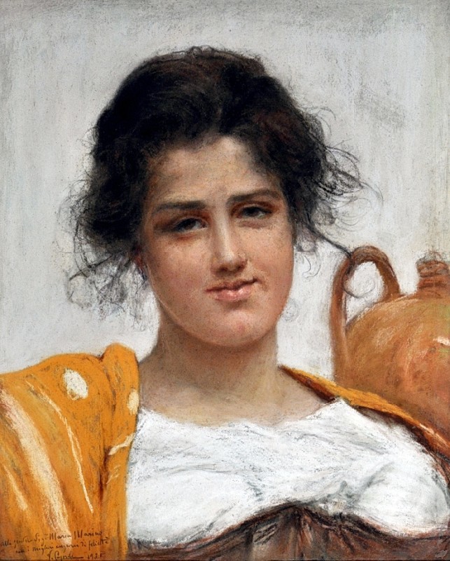 "Painting. Portrait" by Vincenzo Caprile