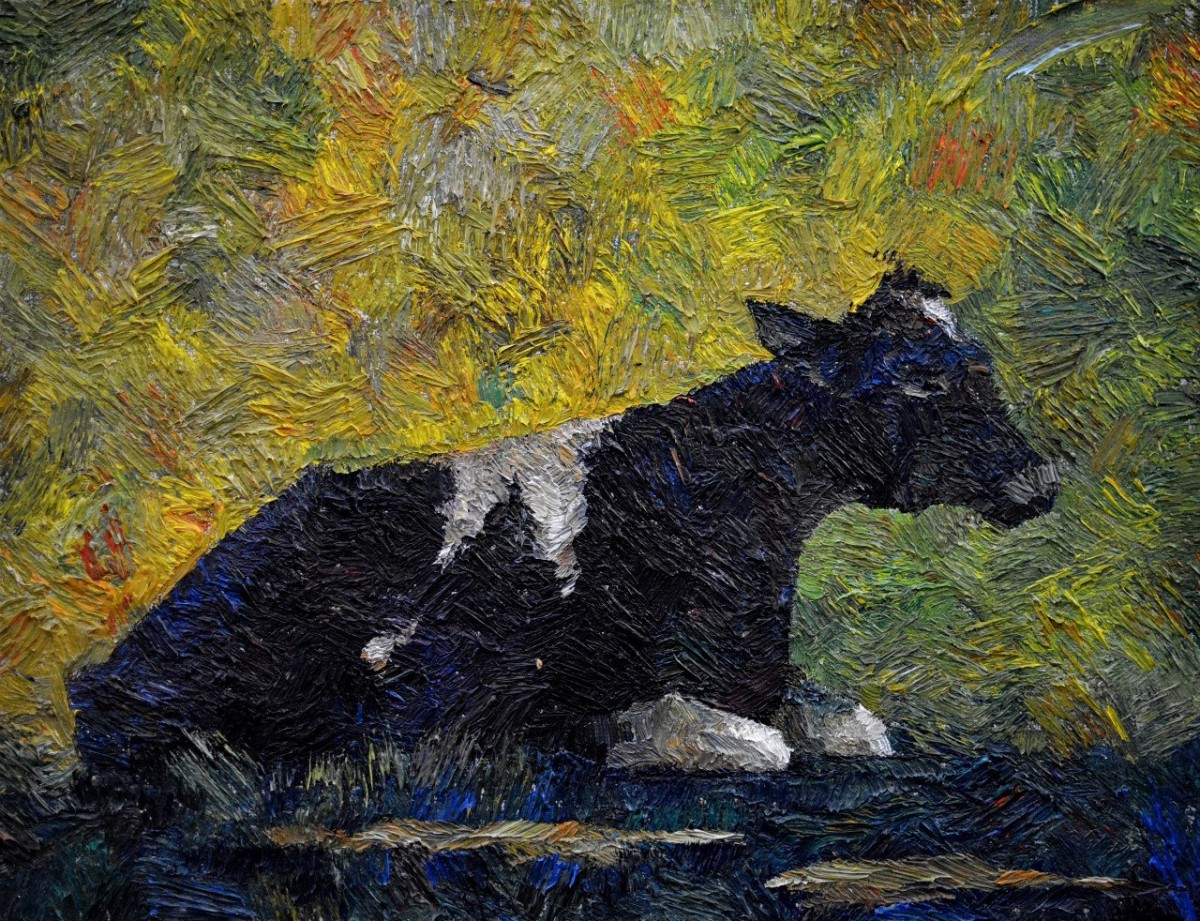 "Pictură. Pleinair. Pleinair în Moldova" by Cristina Demian, ulei pe pânză
