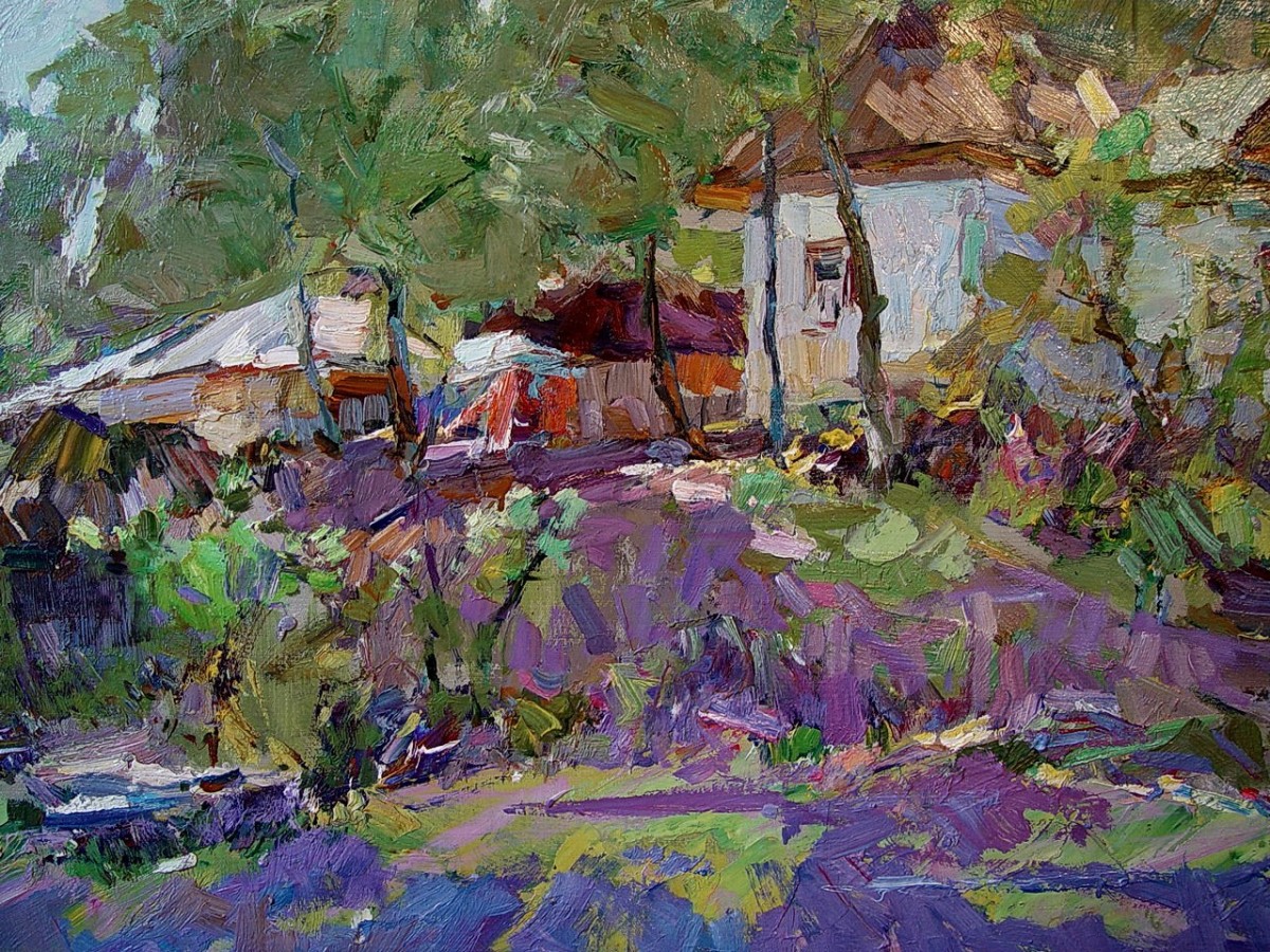 "Painting. Landscape" by Fyodor Z. Zakharov