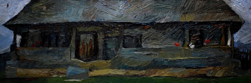 "Pictură. Pleinair. Pleinair România" by Dumitrița Znaida, ulei pe pânză
