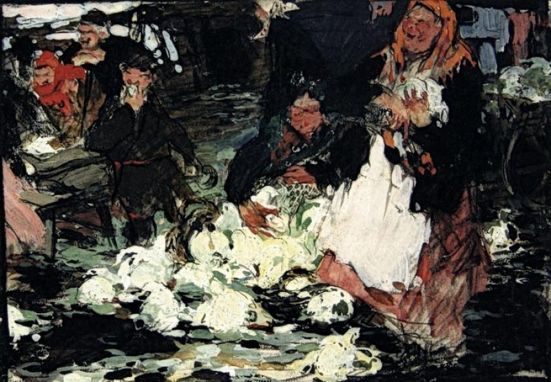 "Composition" by Nicolai Fechin