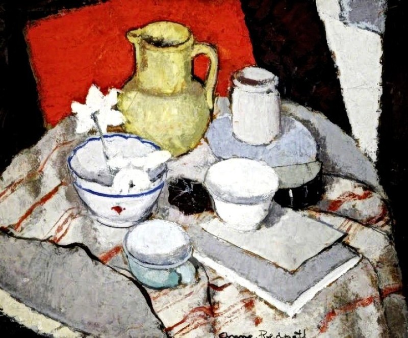 "Pictură. Natură statică" by Anne Redpath