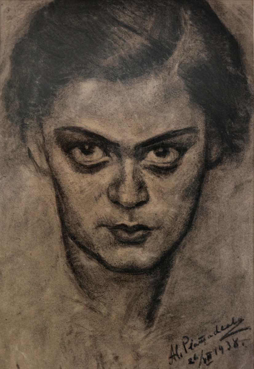 "Рисунок. Портрет" by Александру Плэмэдеалэ