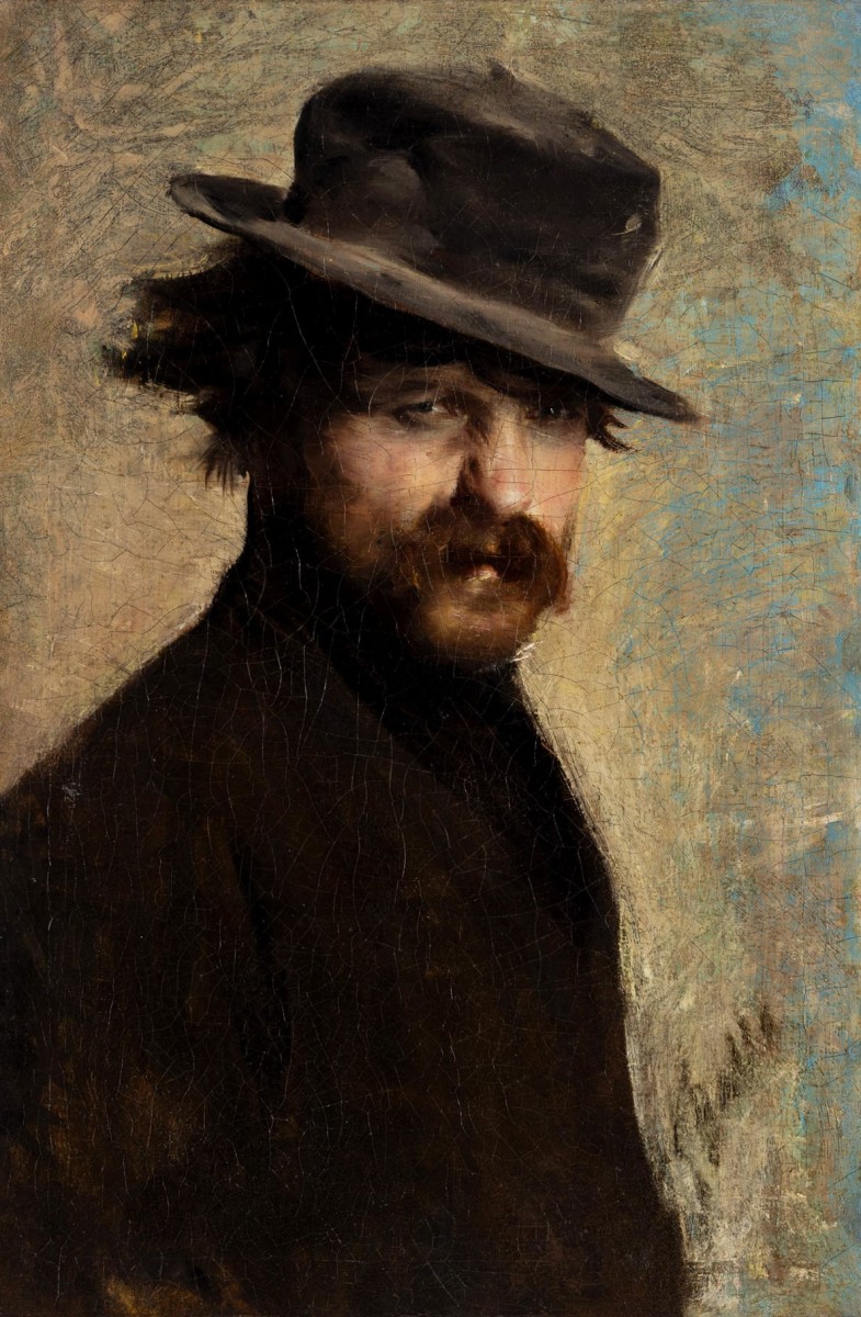 "Pictură. Portret" by Giacomo Balla