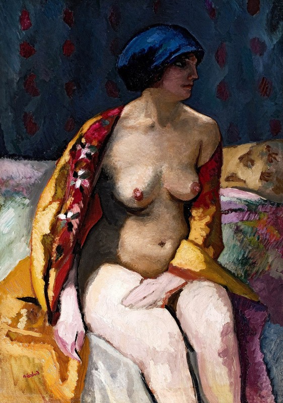 "Живопись. Обнаженка" by Алфред Ломбард
