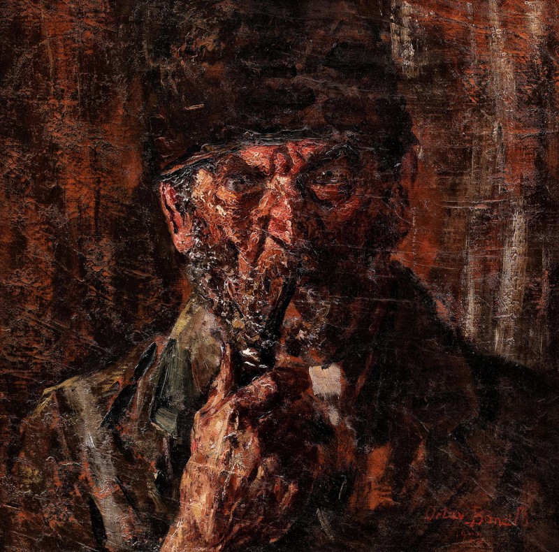 "Painting. Portrait" by Octav Băncilă