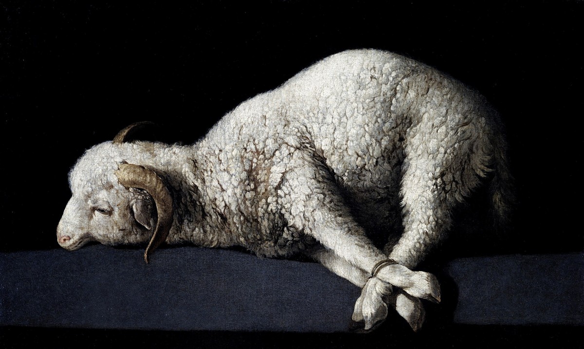 "Painting. Animals" by Francisco de Zurbarán
