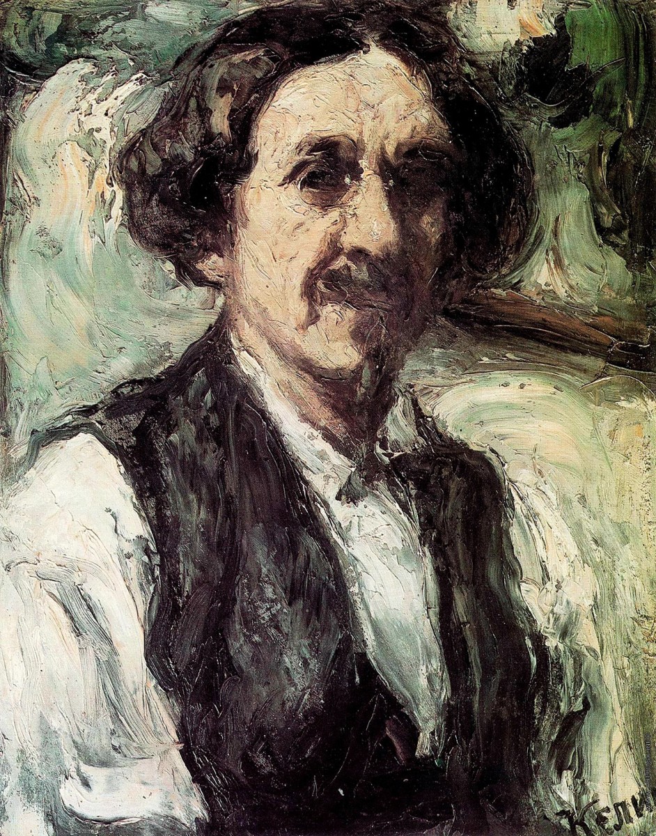 "Pictură. Portret" by Petr Ivanovich Kelin