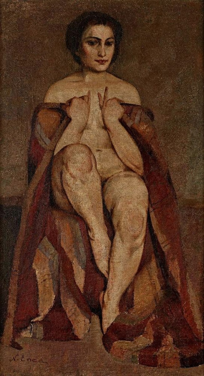 "Painting. Nude" by Nicu Enea