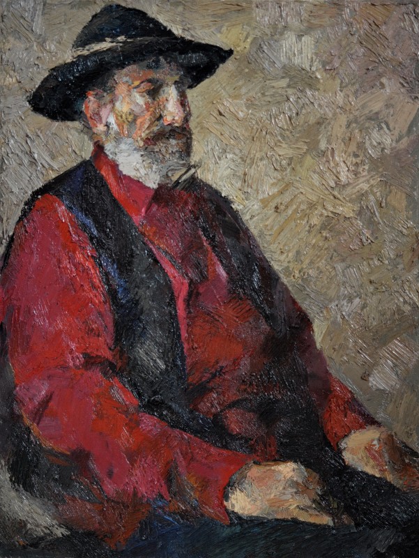 "Painting. Figure. Long term" by Ioana Mocanu, 680x520mm, oil on canvas