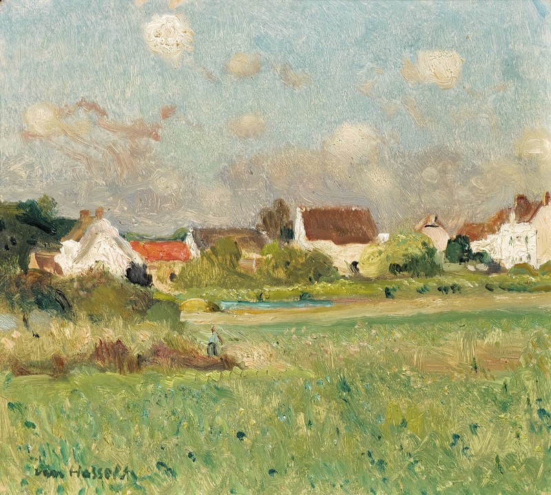 "Painting. Rural" by Willem van Hasselt