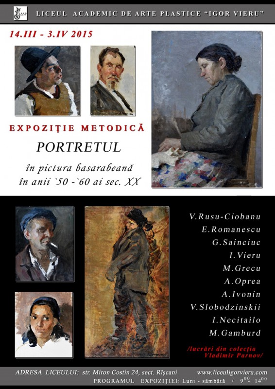 The portrait in Bessarabian painting in the 50s and 60s of the XX century