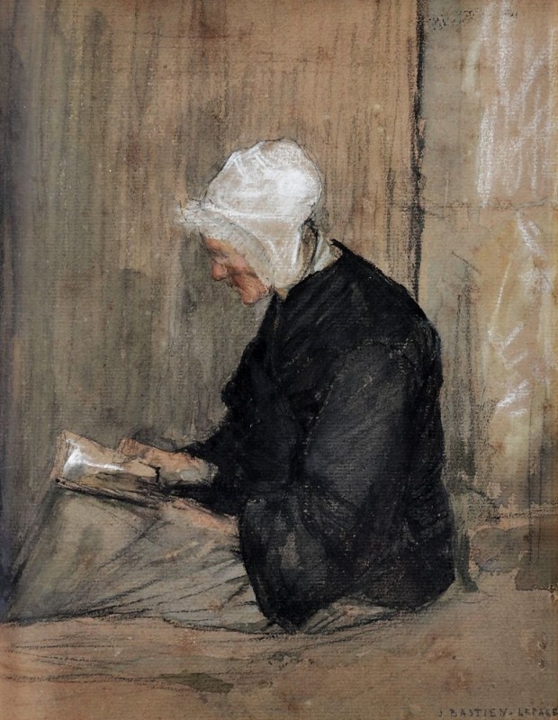 "Painting. Figure" by Jules Bastien-Lepage