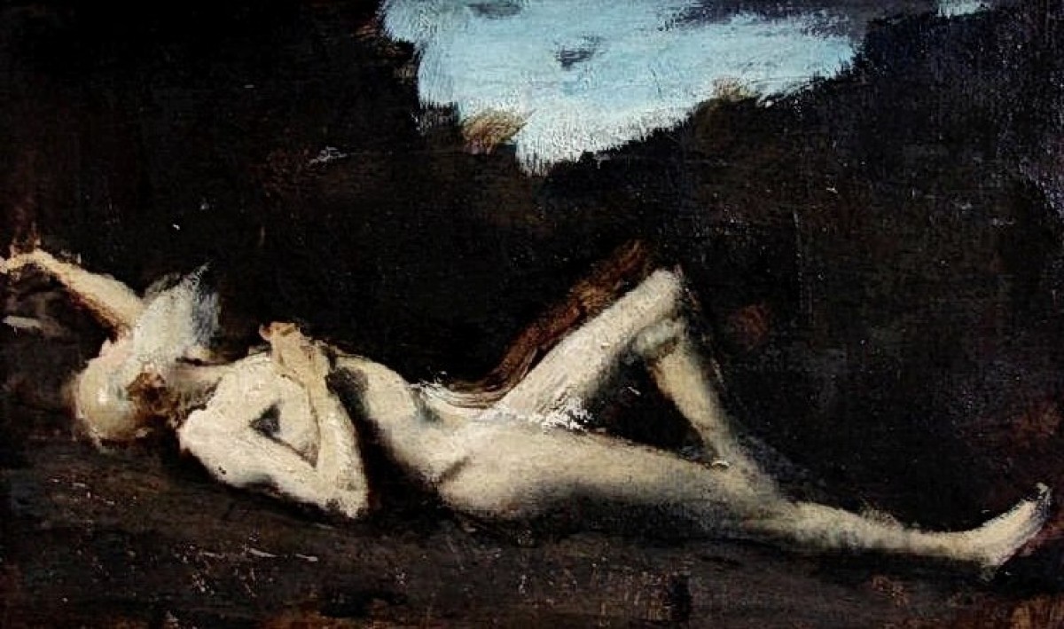 "Pictură. Nud" by Jean-Jacques Henner