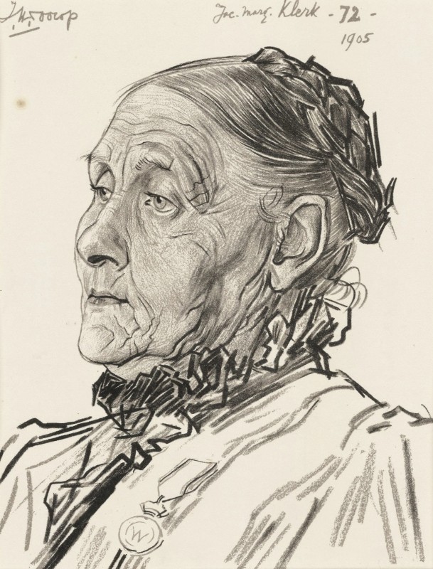 "Desen. Portret" by Jan Toorop