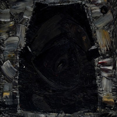"State. Autoportrait" by Anatol Ghimpu, 2003, 480x420mm, oil on canvas