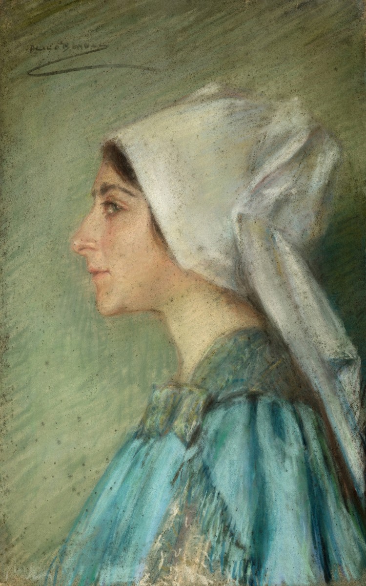 "Painting. Portrait" by Alice Pike Barney